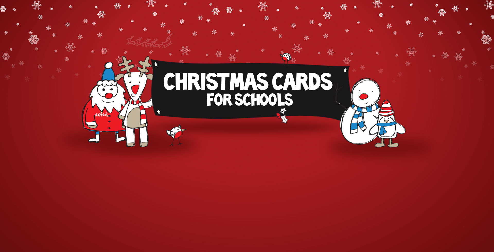 Christmas Cards for Schools Personalised Christmas Cards for Schools